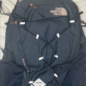North Face Navy Backpack